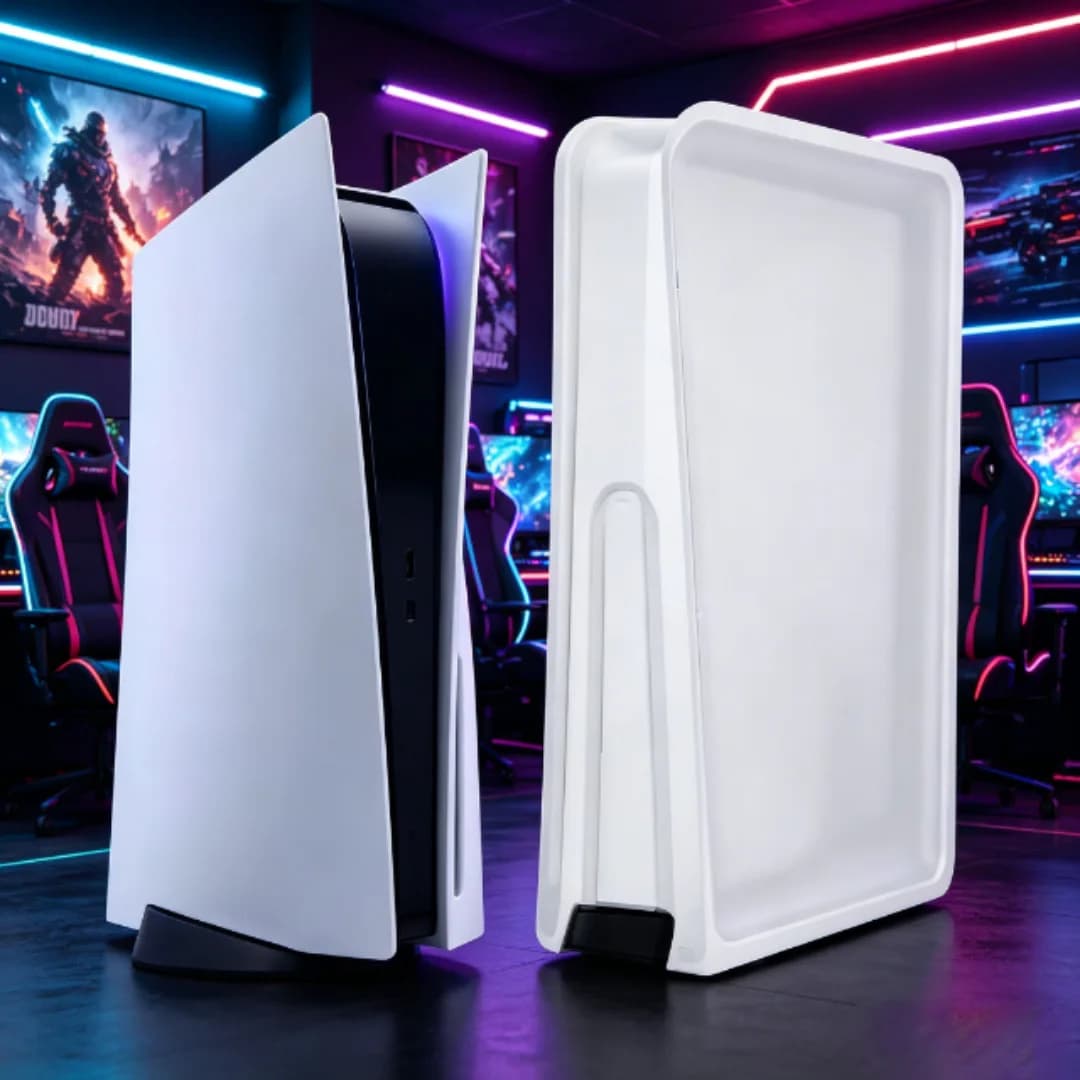 Vertical Clear Dust Protective Cover Anti-Scratch Anti-Dust Shell Compatible With Playstation 5 PS5 Console Game Accessory