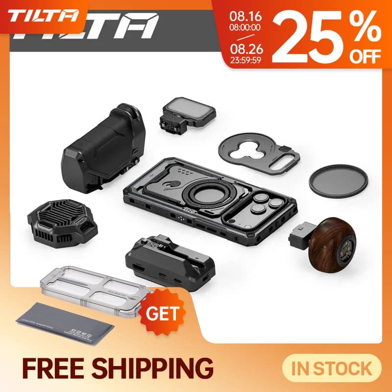 TILTA Khronos iPhone 17 Pro/Pro Max Cage Ecosystem Quick Release Filter Mobile Video Solutions Accessory