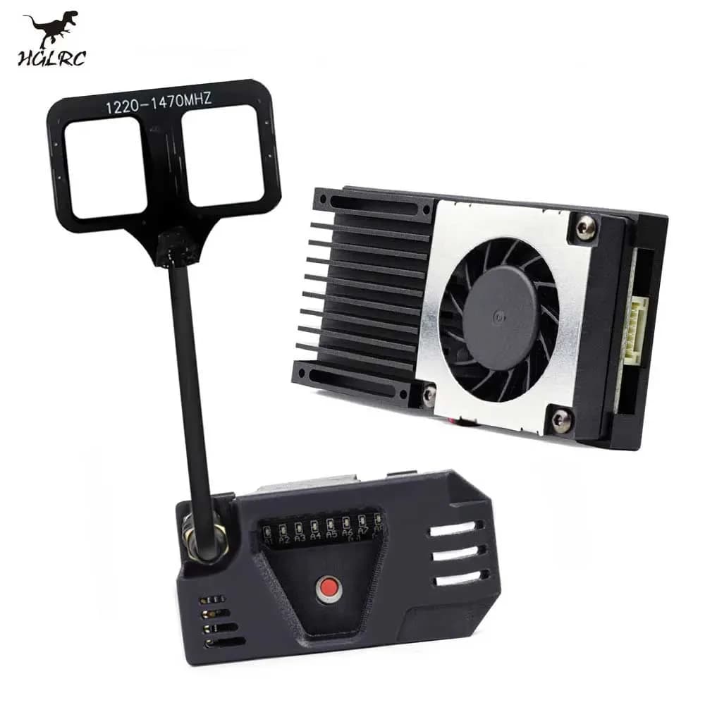 HGLRC ZEUS 1.2Ghz 4.5W VTX 8CH 25mW 800mW Commutabile 2-8S VTX Modulo Trasmettitore Video 1.2G 8Ch VRX Per FPV Drone RC A Lungo Raggio