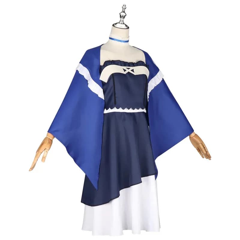 Anime Summer Pockets Kushima Kamome Cosplay Game Costume Wigx,5;d'2.y;8'