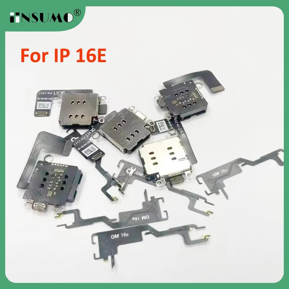 Cavo Flex per iPhone 16E con 14 Slot per Schede, Versione USA, da eSIM a SIM Dual, Compatibile con iPhone 16E