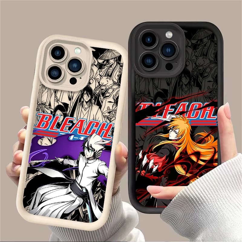 ULQUIORRA CIFER BLEACH ICHIGO KUROSAKI Soft Case for IPhone 17 Air 16 16E 15 14 13 12 11 Pro Max X XS X S Max XR SE 2020 SE4 7 8