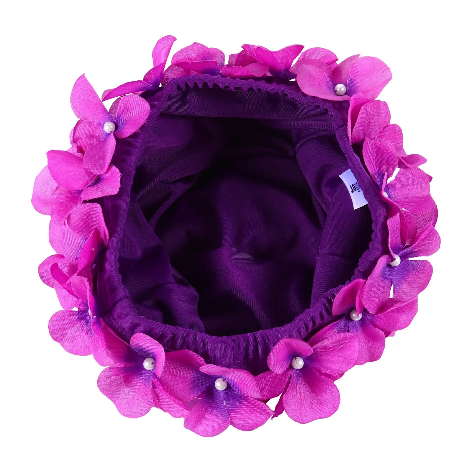 Cuffia da Nuoto Impermeabile con Motivo Floreale, Leggera e Premium, Protezione per le Orecchie, Accessorio Moda per Nuoto, Spiaggia e Piscina