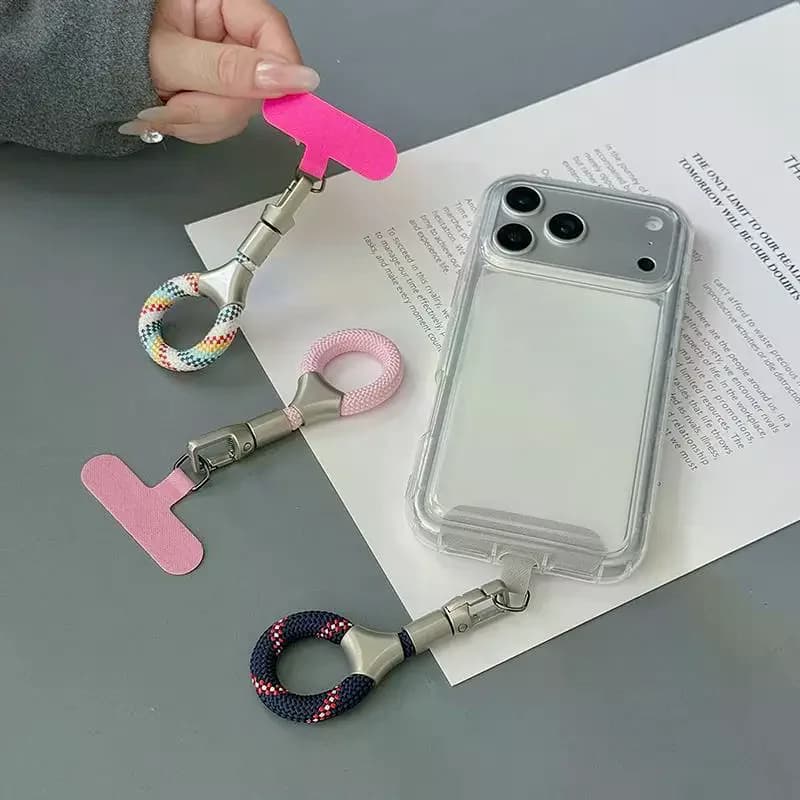 Ring Buckle Mobile Phone Lanyard Thumb Lanyard 360° Rotating Ring Buckle Mini Finger Anti-loss Lanyard Pendant