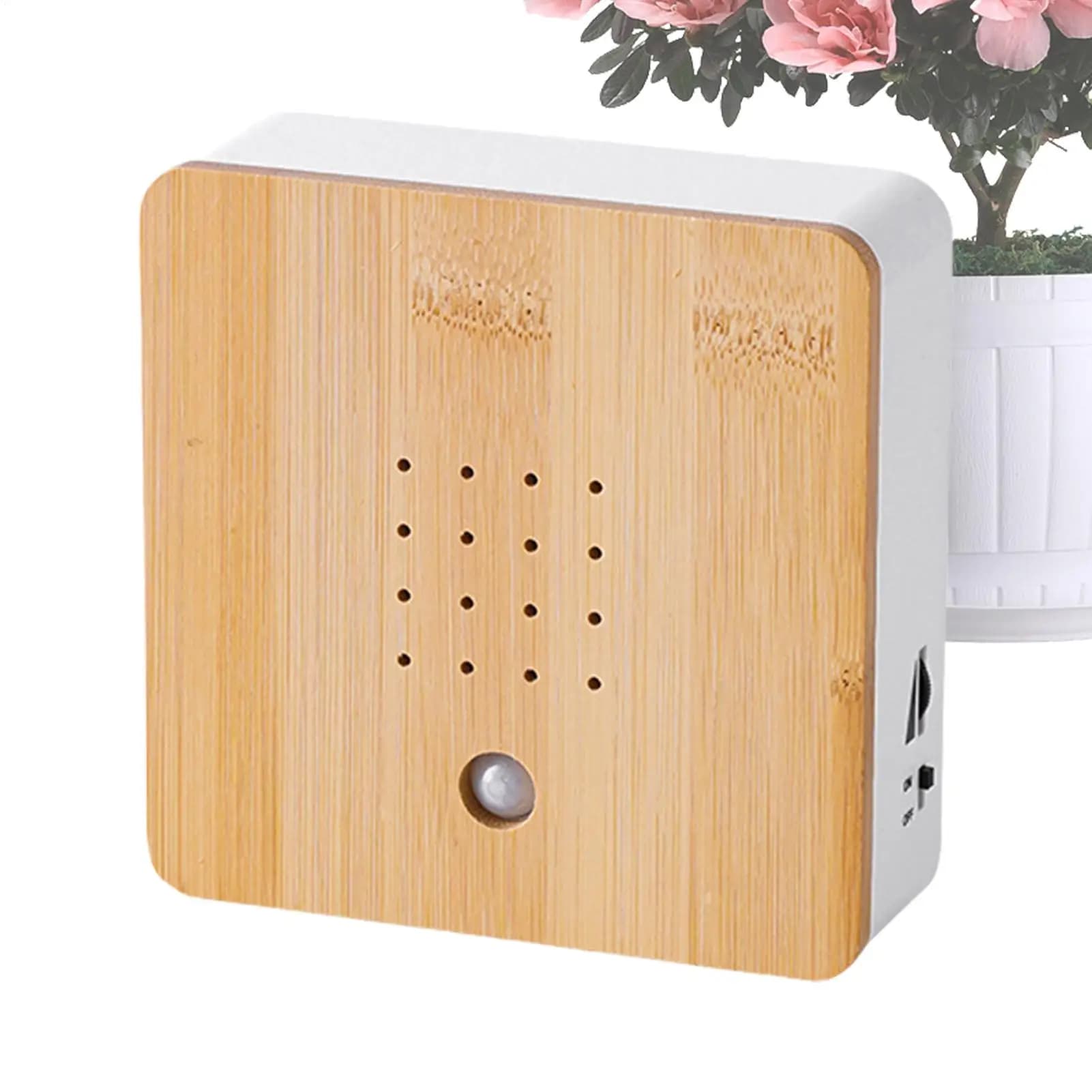 Cassa di risonanza per uccelli Cassa di risonanza per uccelli portatile Sensore di movimento Macchina di rumore intelligente versatile per soggiorno camera da letto