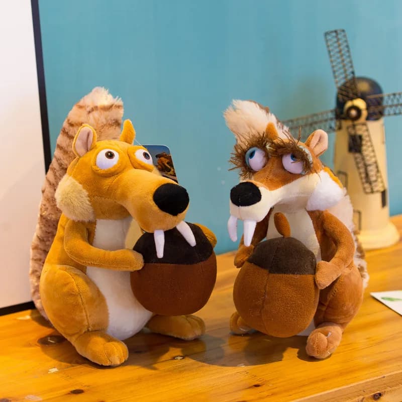 Peluche di Animali della Carta dei Fossili dell'Era Glaciale: Mammut e Tigre a Denti di Ghepardo, Morbidi Giocattoli Decorativi per la Stanza, Regali di Compleanno, Compagni di Gioco