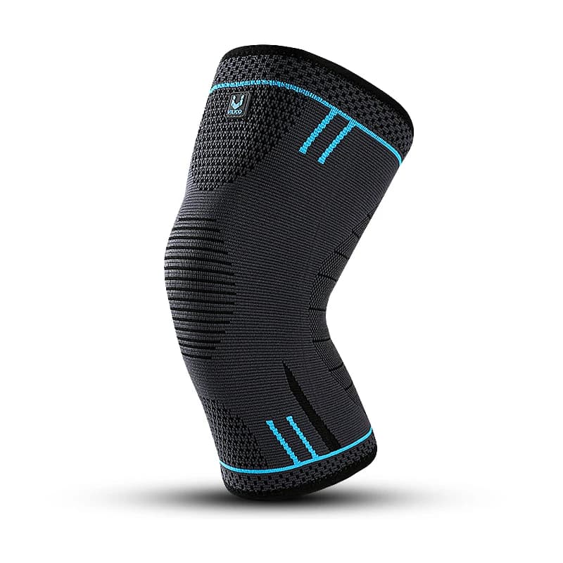 Supporto per Ginocchio Elastico in Nylon per Fitness, Corsa, Ciclismo, Pallacanestro e Pallavolo