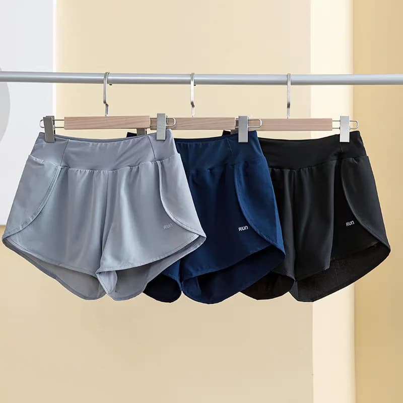 Women's High Waist Breathable Yoga Shorts Fitness Shorts Running Shorts Cycling Shorts Sports Shorts Gym Shorts for Summer Training
