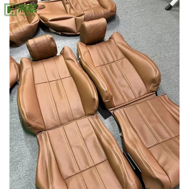 Suitable for Land Range Rover Executive Edition Cover for auto replacement complete with brown tassel leather