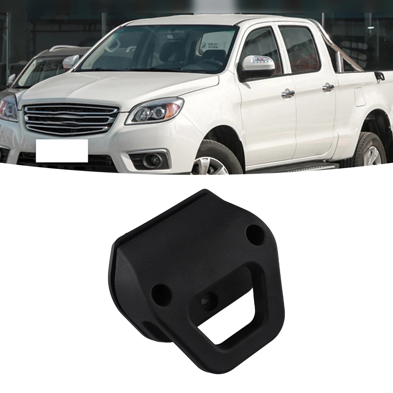 1 Pezzo Gancio di Ancoraggio Esterno per Cassone Auto/Camion, Gancio per Copertura Posteriore, Corda di Fissaggio per JAC T6/T8, Accessori per Bagagliaio Auto