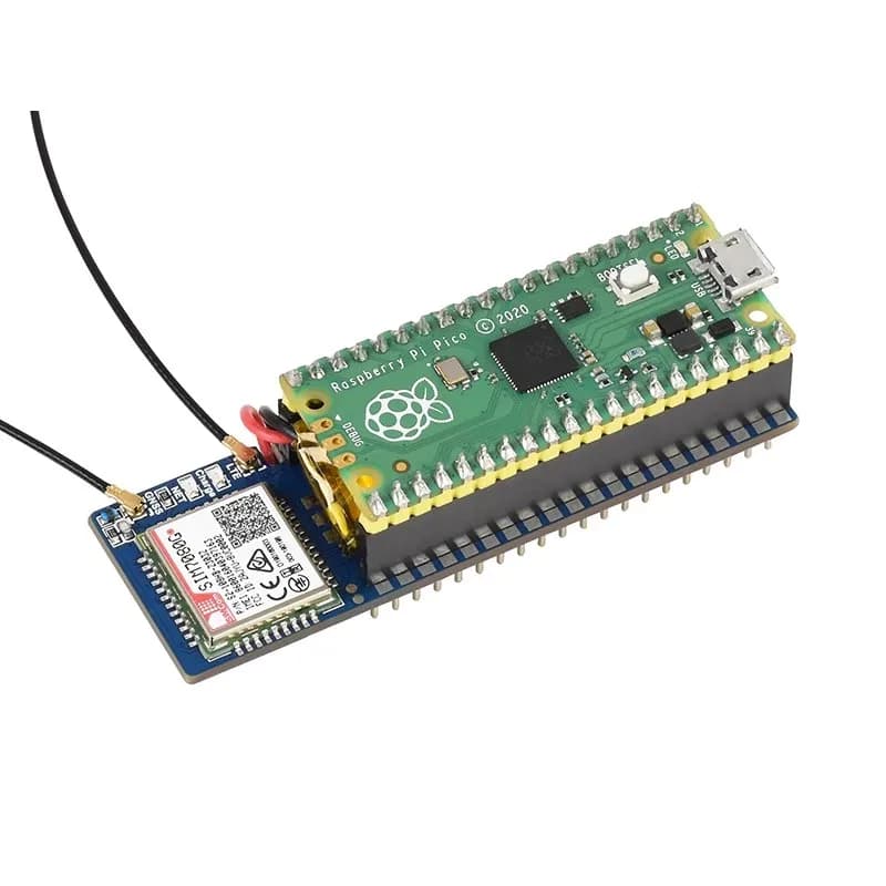 Waveshare SIM7080G NB-IoT / Cat-M(EMTC) / GNSS module for Raspberry Pi Pico, global bandwidth support
