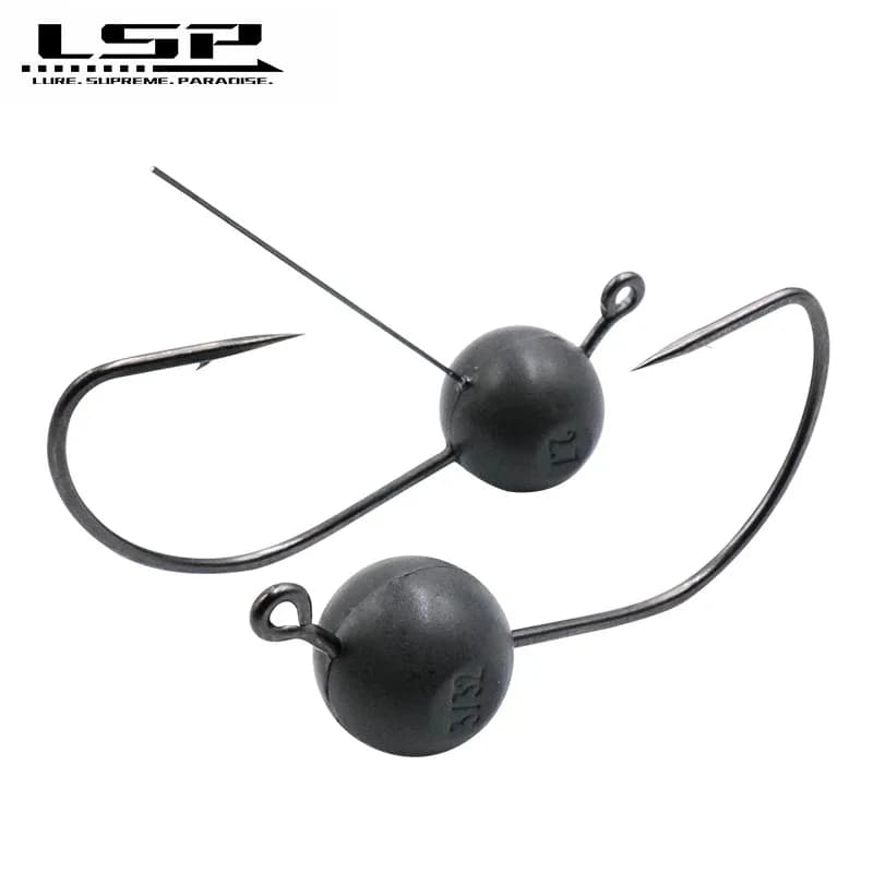 LSP Resina Pollici Amo da pesca stravagante/Erba senza erbacce Blocco amo spinato Attrezzatura da pesca Kit di accessori Pesca