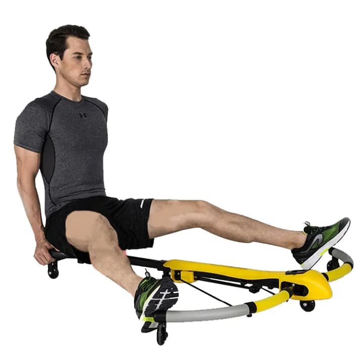 2025 Fitness equipment 3 in 1 with push up bar Ab Wheel Machine for muscle training