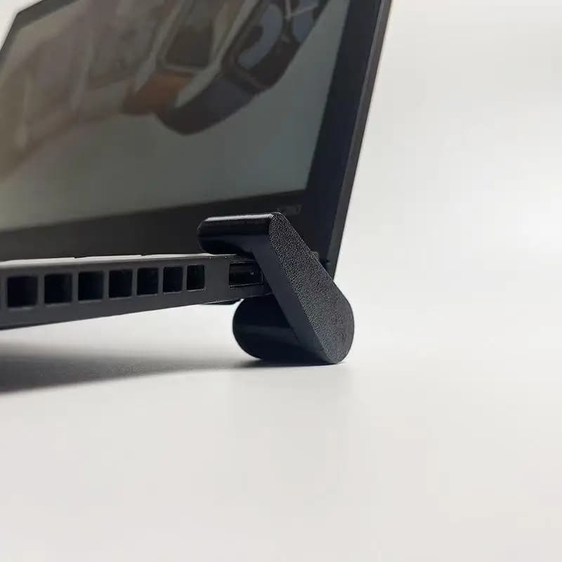 1Pair Portable Laptop Cooling Stand Ventilated Heat Dissipation Invisible Elevated Holder Universal Notebook Accessory