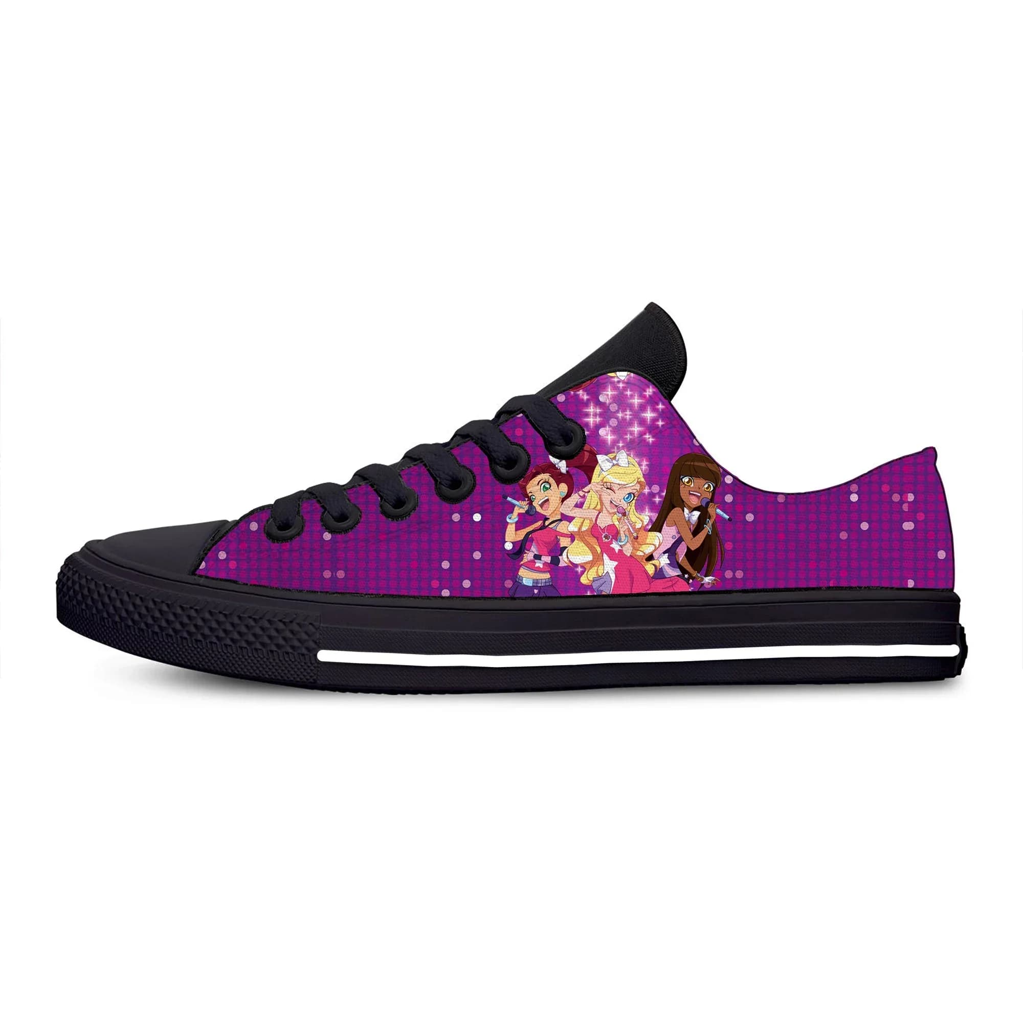 Scarpe Casual Estive Anime Cartoon LoliRock, Sneakers Leggere e Traspiranti per Uomo e Donna, Scarpe da Skateboard Classiche