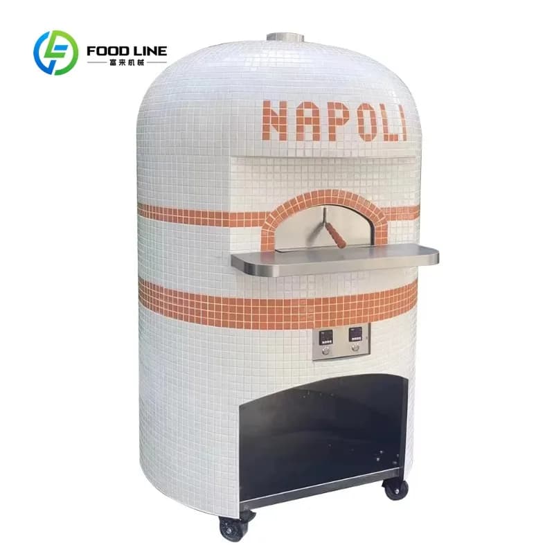 Customized Dome Wood Fired Clay Baking Electric Gas Wood fire Pizza Oven for Sale with Ceramic Stone and Charcoal Red Brick