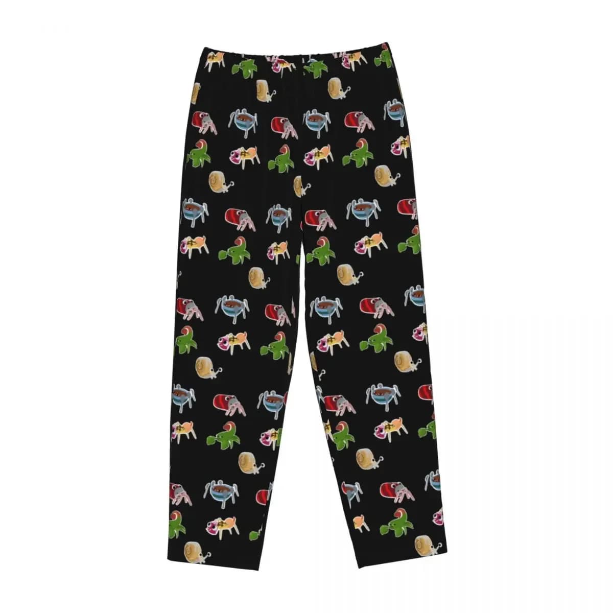Pantaloni da pigiama personalizzati Bugsnax Best Of Bugsnax Pack For Fans da donna, pantaloni da notte con tasche