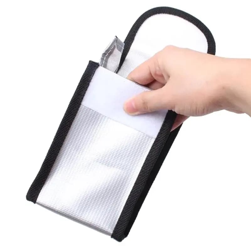 Reliable-Fireproof Fiberglass Bag For Drones, RC Models, Power Bank- Explosion-Proof, Flame-Retardant Lithium Safety Battery Sto