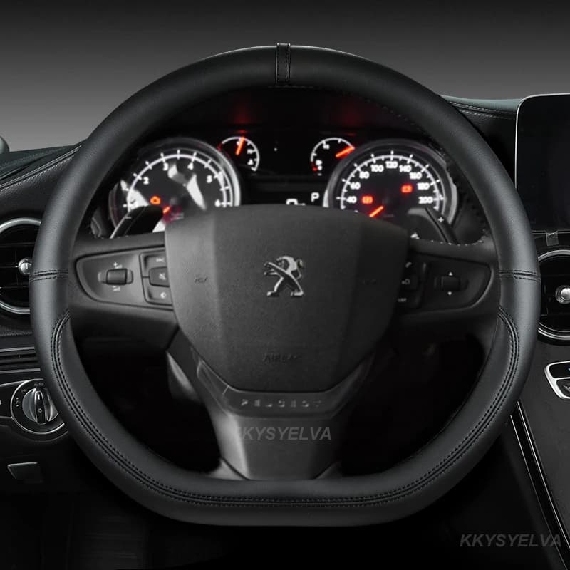 Coprivolante per auto a forma di D per Citroen C3 C3-XR 2015-2019 C4 2016-2019 Peugeot 408 2014-2019 Traveller 2016-2019