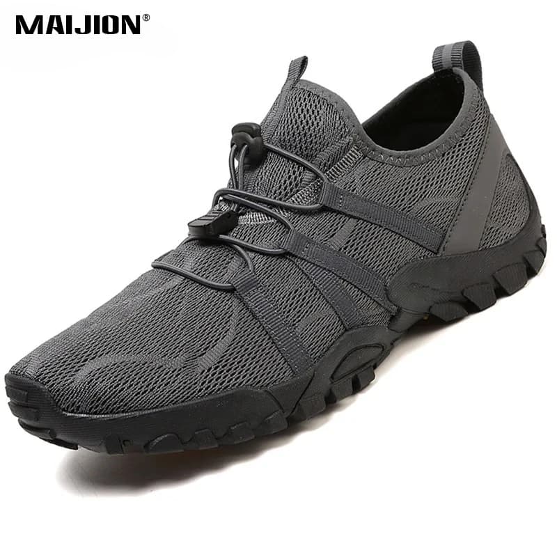 Quick Drying Men's Trampoline Shoes Breathable Women's Shoes For Outdoor Water Sports Slip Elastic Trekking Shoes Hiking Trekking