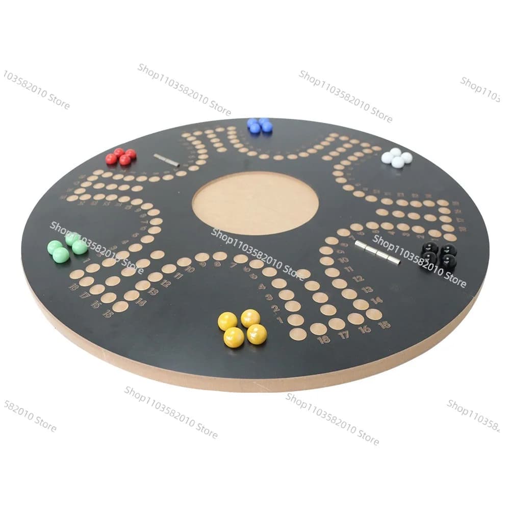 Gioco da tavolo pieghevole in marmo per giocatori Gioco da tavolo in legno di dimensioni personalizzate per feste Gioco originale classico certificato EN71
