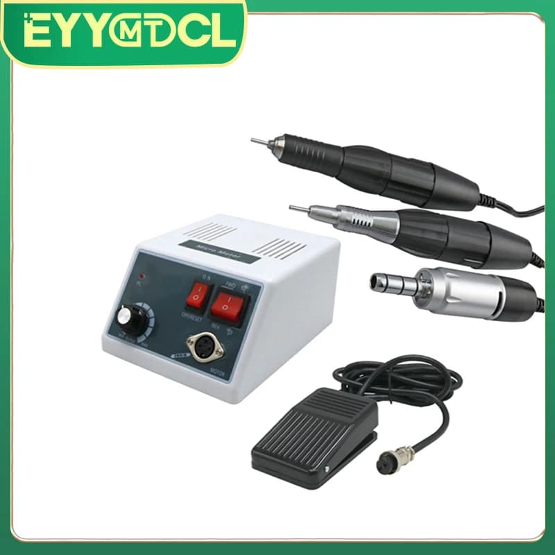 EYY Dental Lab Marathon Micromotore 35000RPM Lucidatrice E-Type Micro Motore 18/102/204 Smerigliatrice a mano Strumento di lucidatura per manicure