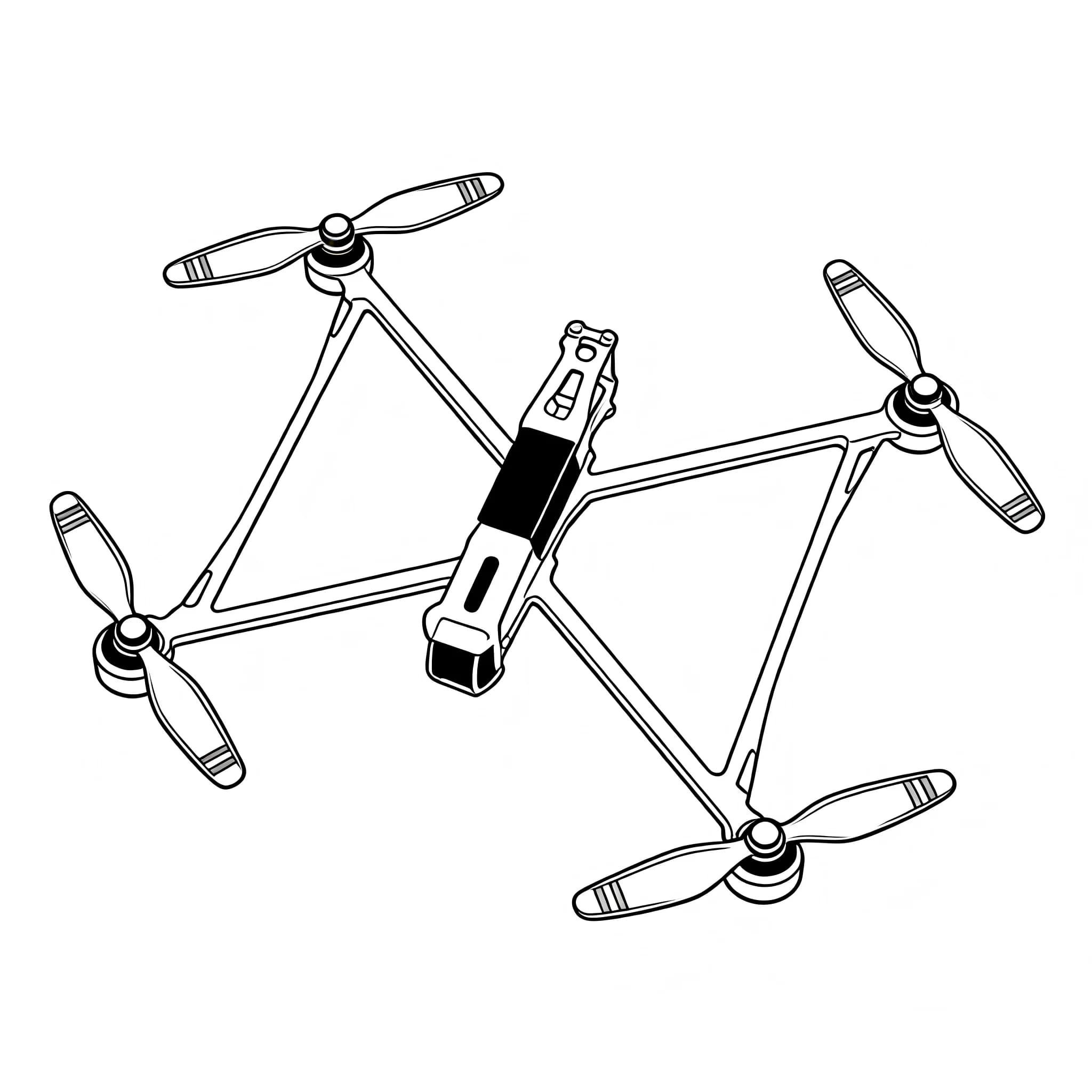 Kit Telaio MARK4 V2 DroneHub 8/9/10 Pollici 367/387/427mm in Fibra di Carbonio per Droni FPV Freestyle a Lungo Raggio e da Corsa