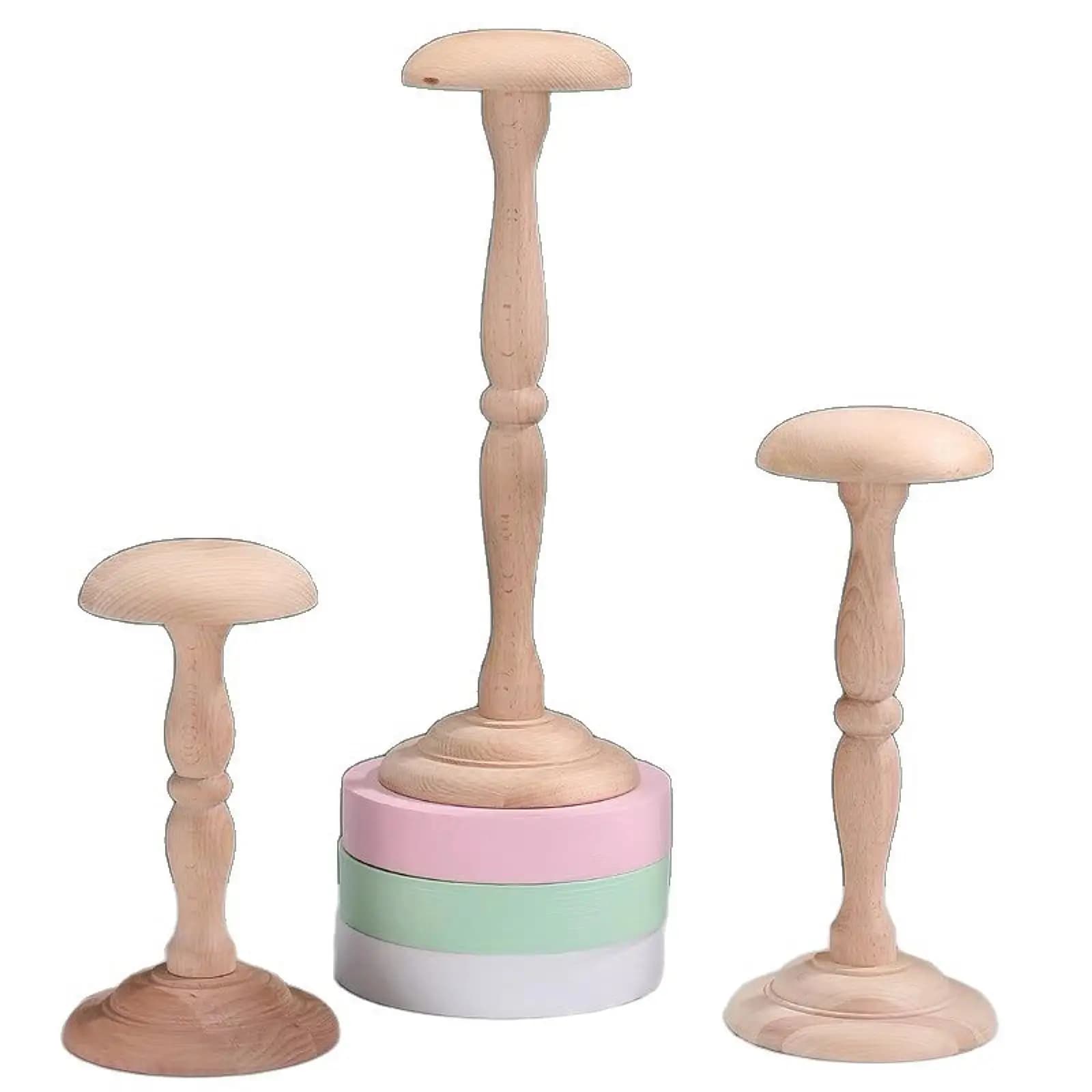 Hat Display Stand Dome Shaped Sturdy Organizer for Home Salon Living Room