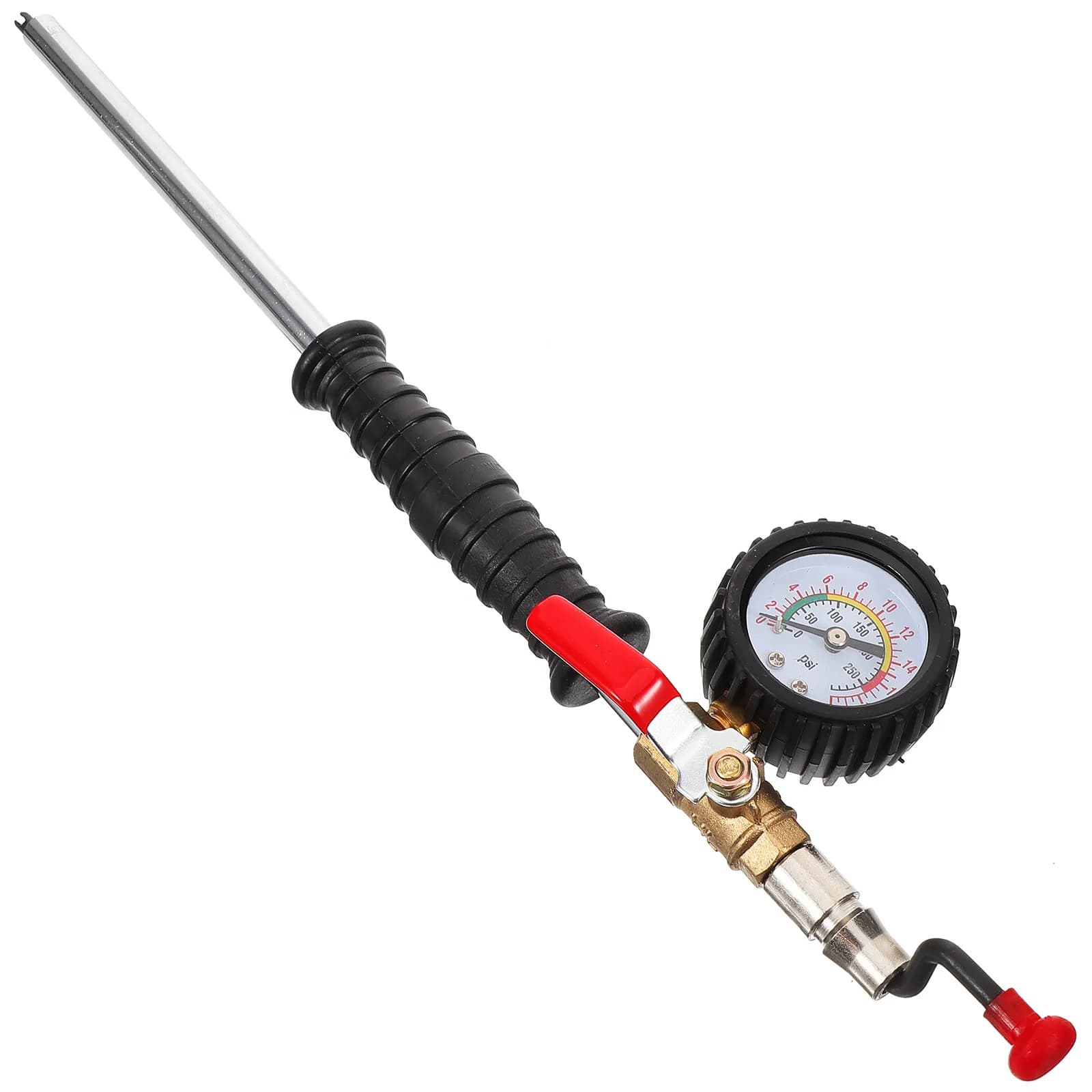 Digital Tire Pressure Gauge Air Chuck Inflator Heavy Duty Metal Compact for Car Motorcycle Truck Use Tire Pressure Gauge