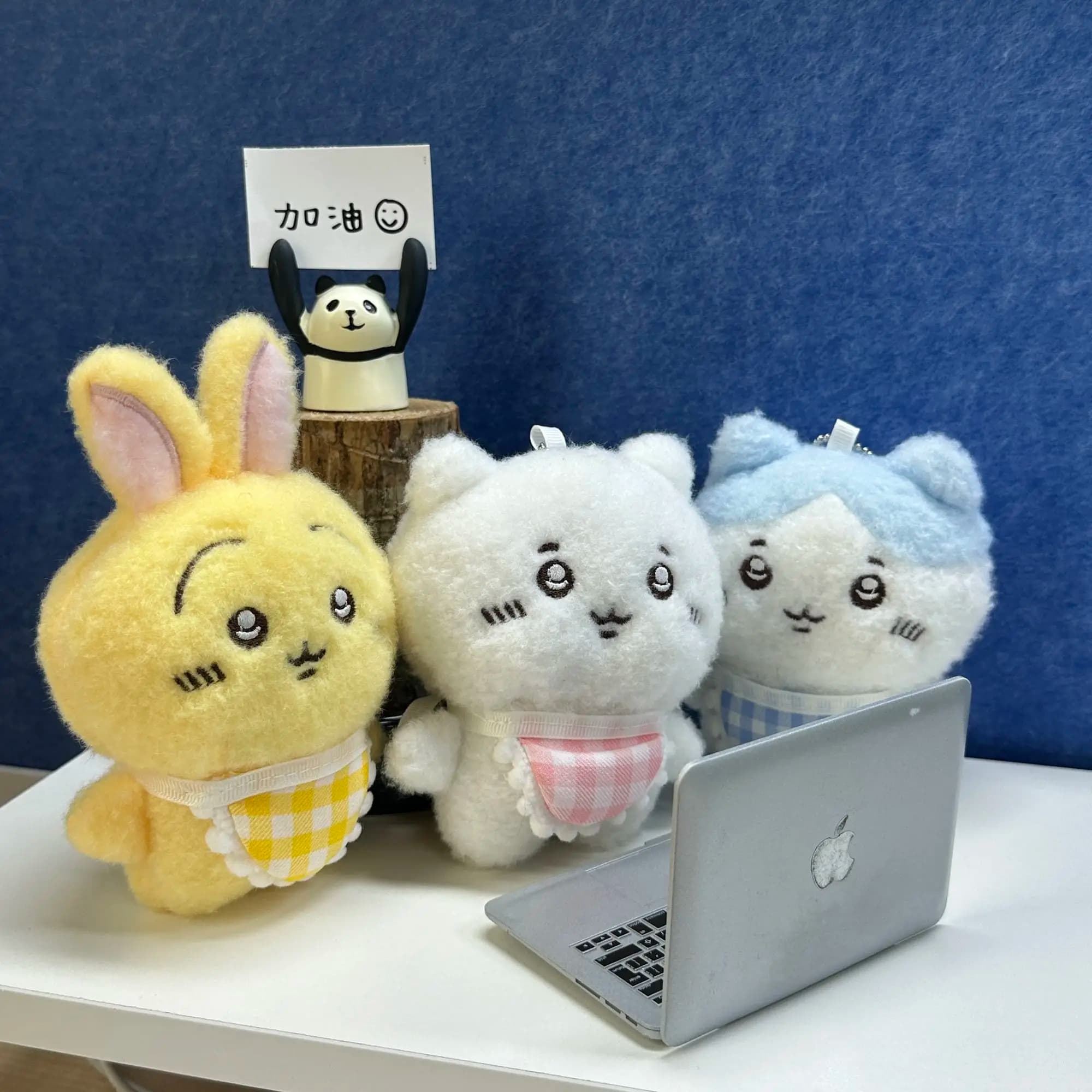 Chiikawa plush toy keychain bag charm plush Usagi long-haired soft doll fun cute toy holiday gift for girlfriend
