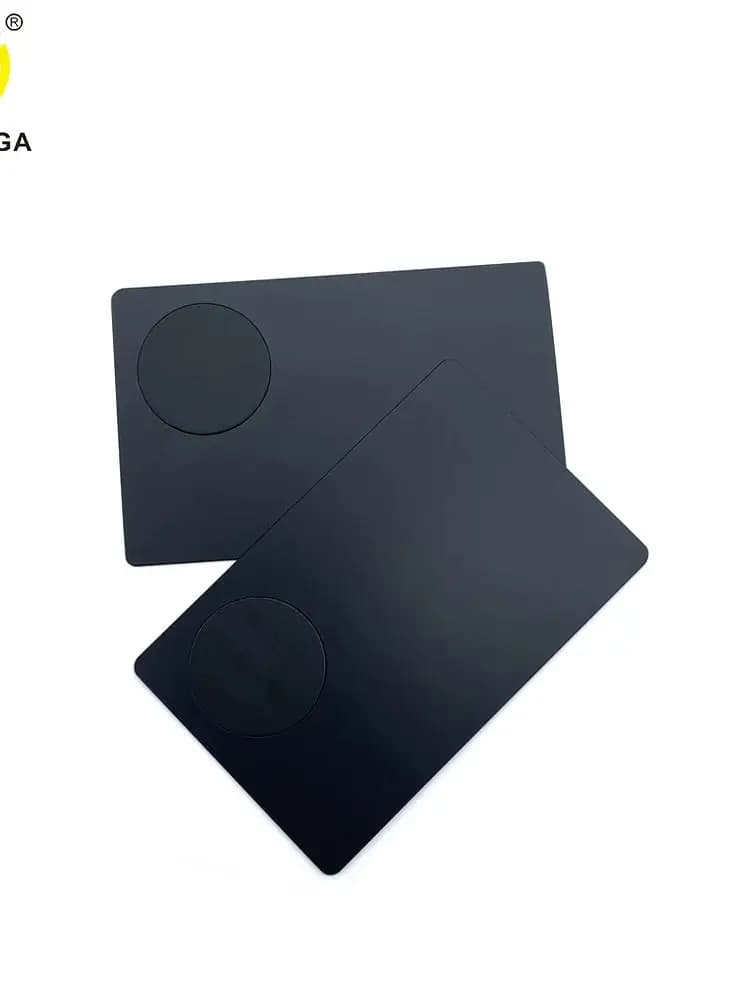 Carta NFC in metallo, Carta digitale NFC 216 Smart Business Social, 13.56MHZ, 1 pezzo