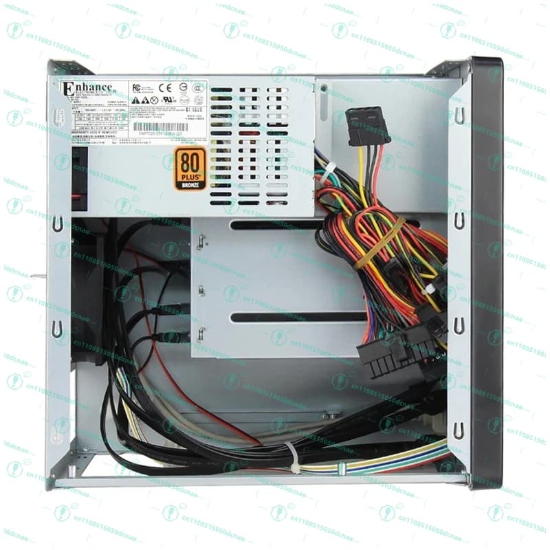 Chassis NAS Mini-ITX Hot Swap per Server, Case per Archiviazione Domestica per Scheda Madre Mini ITX, Opzioni Disponibili con 4/6/8 Bay