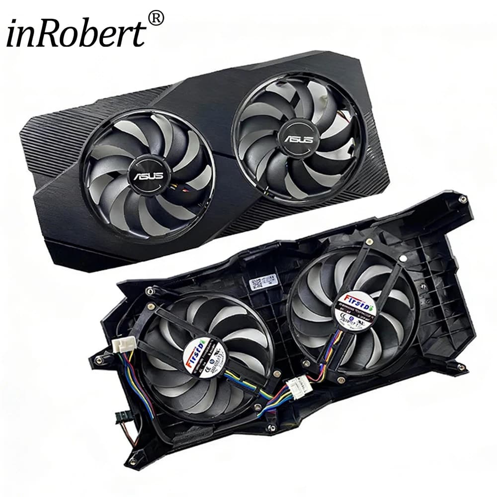 For ASUS RTX 2060 GTX 1660 1660Ti 1660S Video Card Fan with Shell