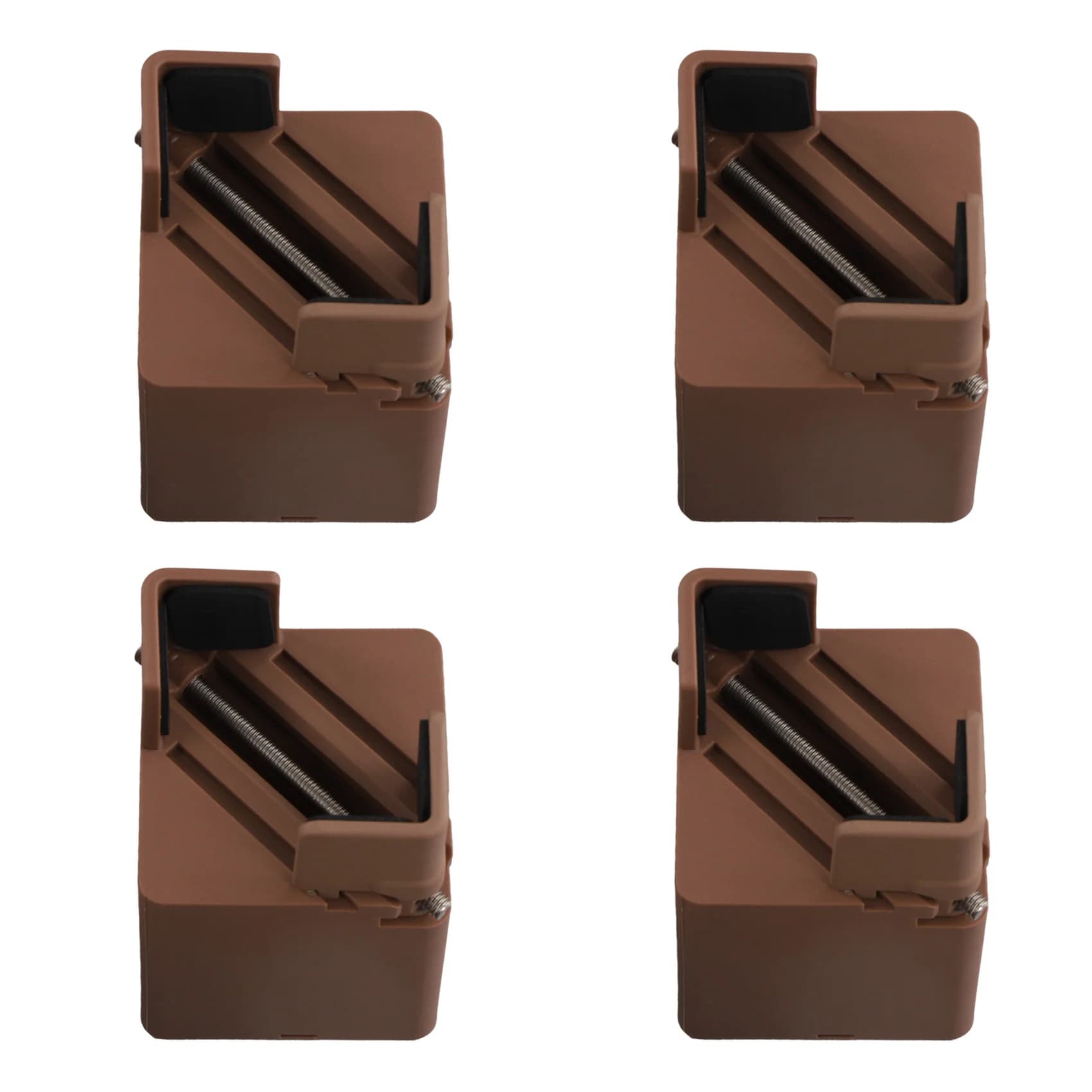 GOOD-Inserti regolabili per rialzare mobili, piedini per rialzare il letto, inserti allargati per gambe di tavoli [Adatti per altezze da 30-60 mm]