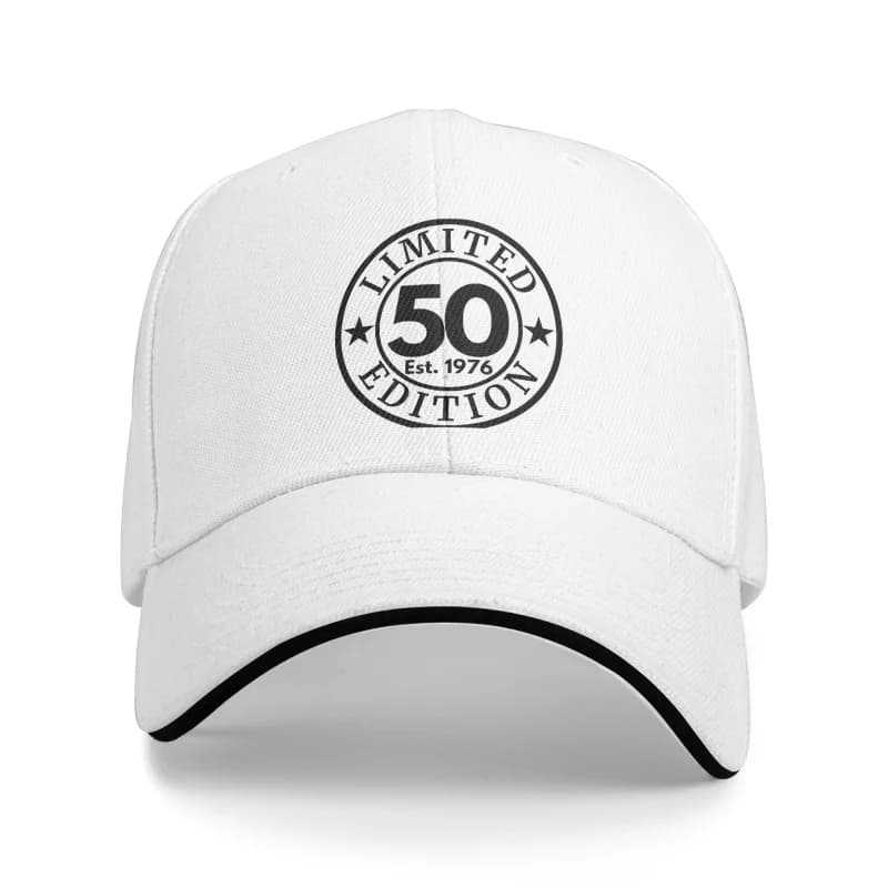 Retro 1976 Baseball Cap – Lightweight Vintage Unisex Hat for 50th Birthday, Casual & Special Occasions