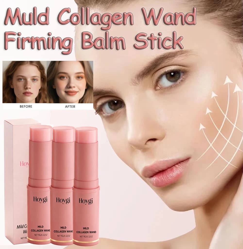 Hydrating Stick to the Pink Collagen, Multifunctional Balm for Deep Hydrating Face, Korean Product for Skin Care and Makeup Base