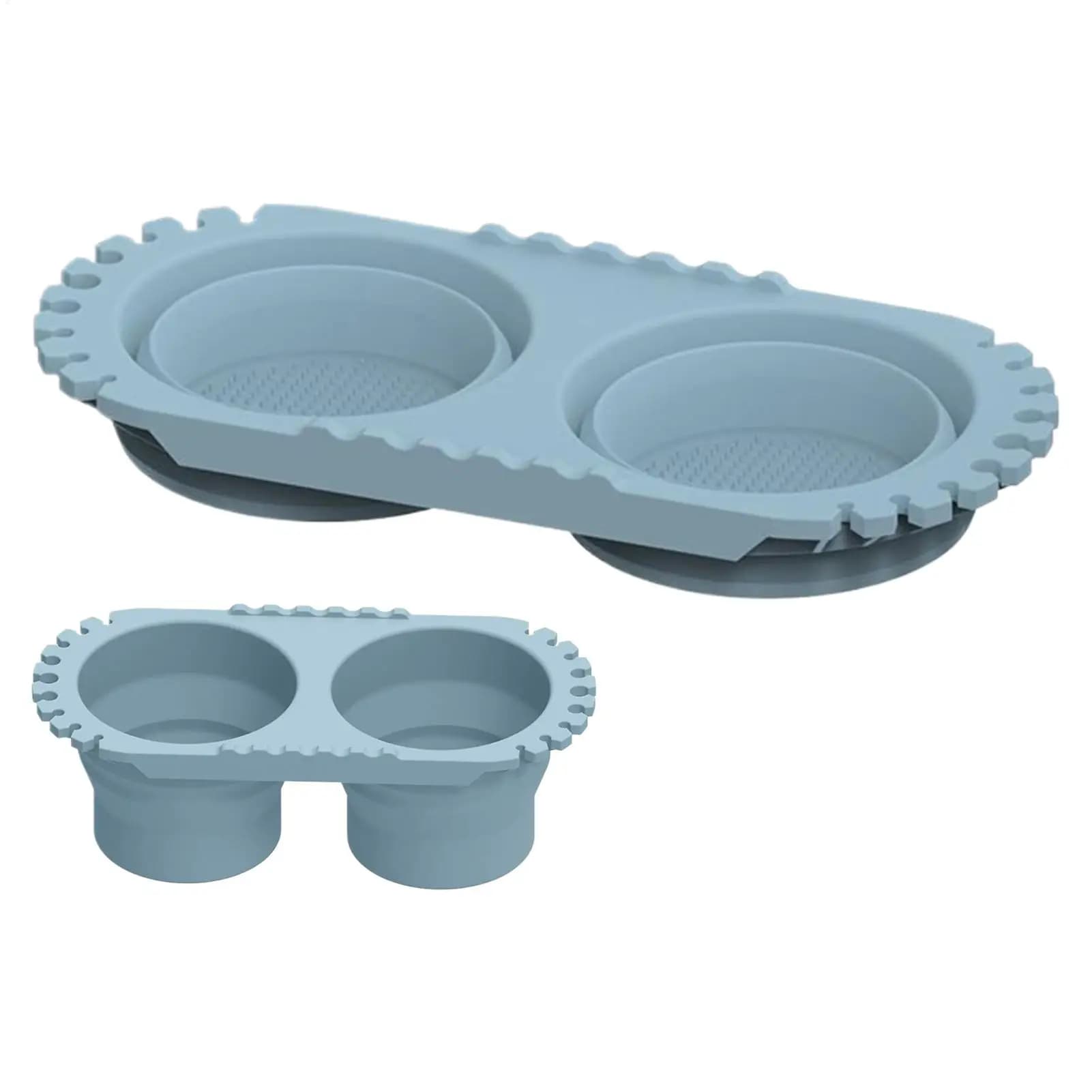Contenitore Pieghevole in Silicone per Pulizia Pennelli da Pittura, Secchio per Acqua per Disegno e Acquerello, Tazza per Lavaggio Penne per Pittori