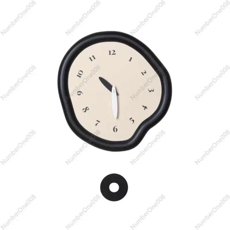 Orologio da parete nordico da 12 pollici Decorazione a pendolo silenzioso antico di lusso ​