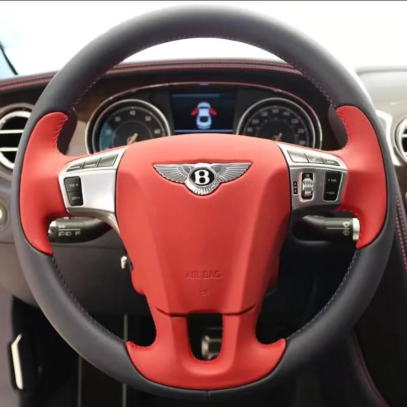 100% fit for Bentley Continental Flying Spur 2010-2017 spare parts Auto cover for Cars in real leather hand stitched DIY