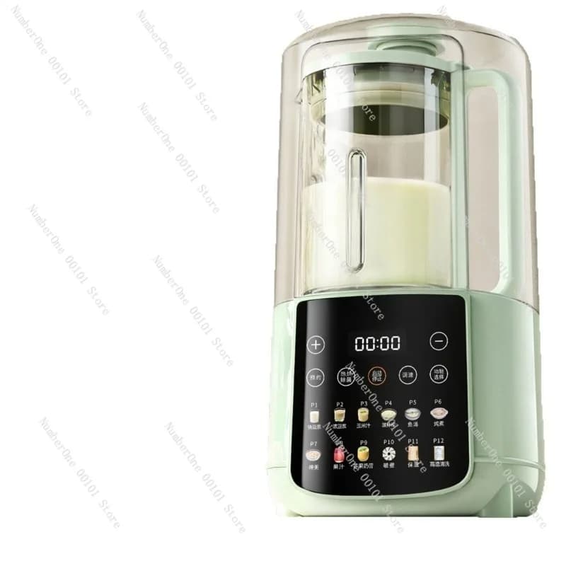 Frullatore Domestico Silenzioso Completamente Automatico con Funzione di Riscaldamento, Mixer da Cucina Multifunzione Leggero, Macchina per Latte di Soia, Processore Alimentare Compatto