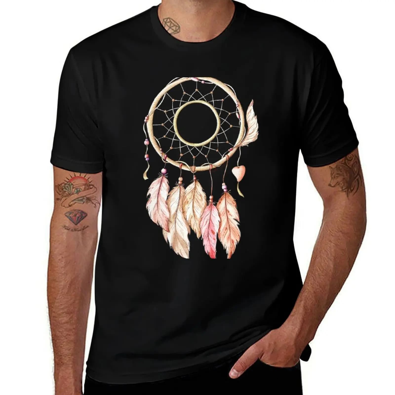 dream catcher T-Shirt Independence Day Short Sleeve T-Shirt