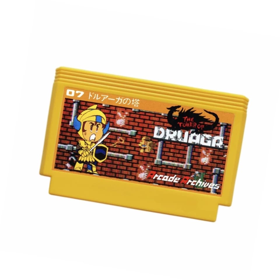 Cartuccia di gioco The Tower of Druaga Arcade Archives per scheda videogioco FC Console 60 pin