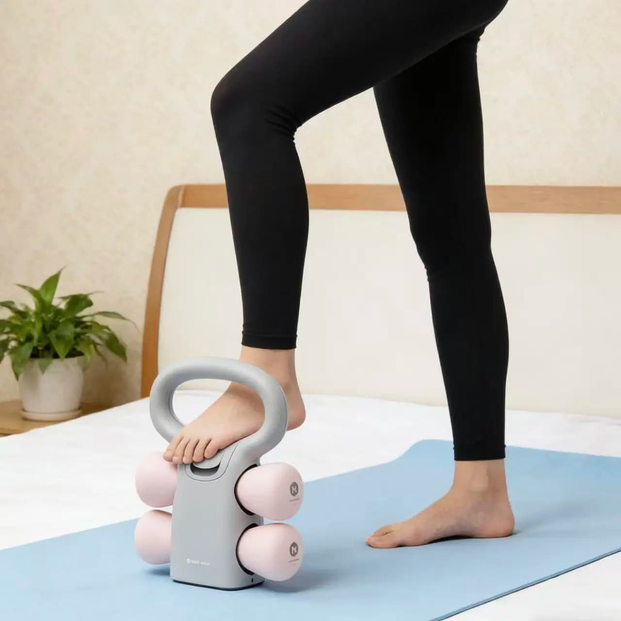 Attrezzo Sportivo Multifunzionale 2-in-1: Manubrio Regolabile e Kettlebell per Palestra Domestica
