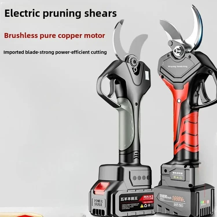Electric scissors, fruit tree pruning machine, rechargeable garden shears, special lithium battery
