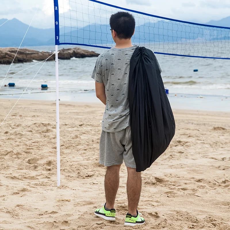 Set di rete da pallavolo superiore in PVC Set di rete da pallavolo da esterno Set di reti da pallavolo da spiaggia