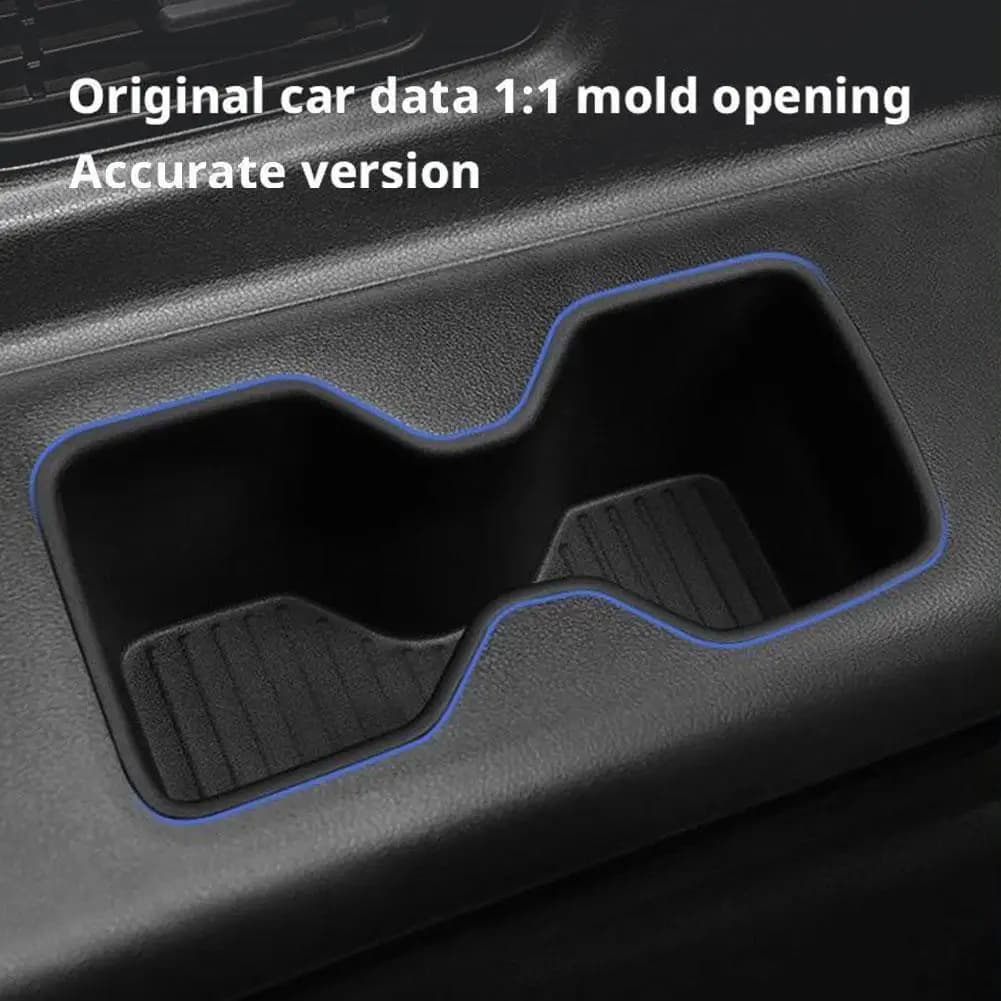 For Hyundai Santa Fe 2024 2025 6/7 Seats Auto Accessories For Water Storage Holder Third The Cup 2 pcs Box Drinks Holder Row Cup W7P3