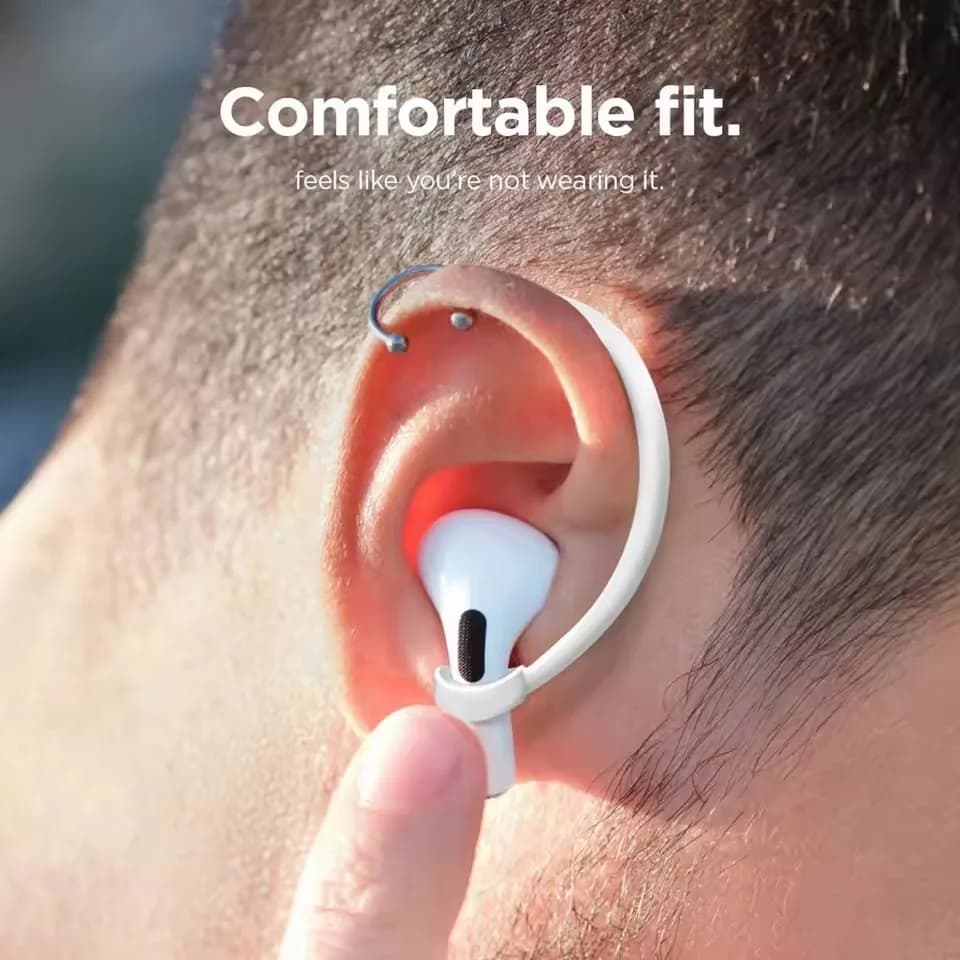 Anti-smarriage silicone ear hook for Apple AirPods 1 2 3 4 Pro Sport Anti-scratch Headphone Ear Hook Support Air Pods 1 2 3