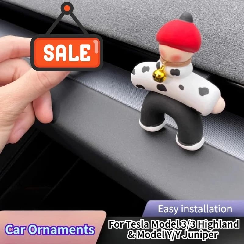 For Tesla Model 3 Highland Model Y Juniper 2025 Auto Aromatherapy Clip Auto Vent Deodorant Clip Air Conditioner