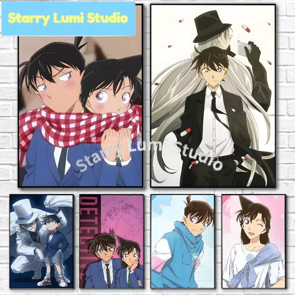 Kit per Diamond Painting D-DETECTIVE Conan ANIME, Ricamo a Diamanti, Mosaico Artistico, Punto Croce, Decorazione per la Casa, Artigianato
