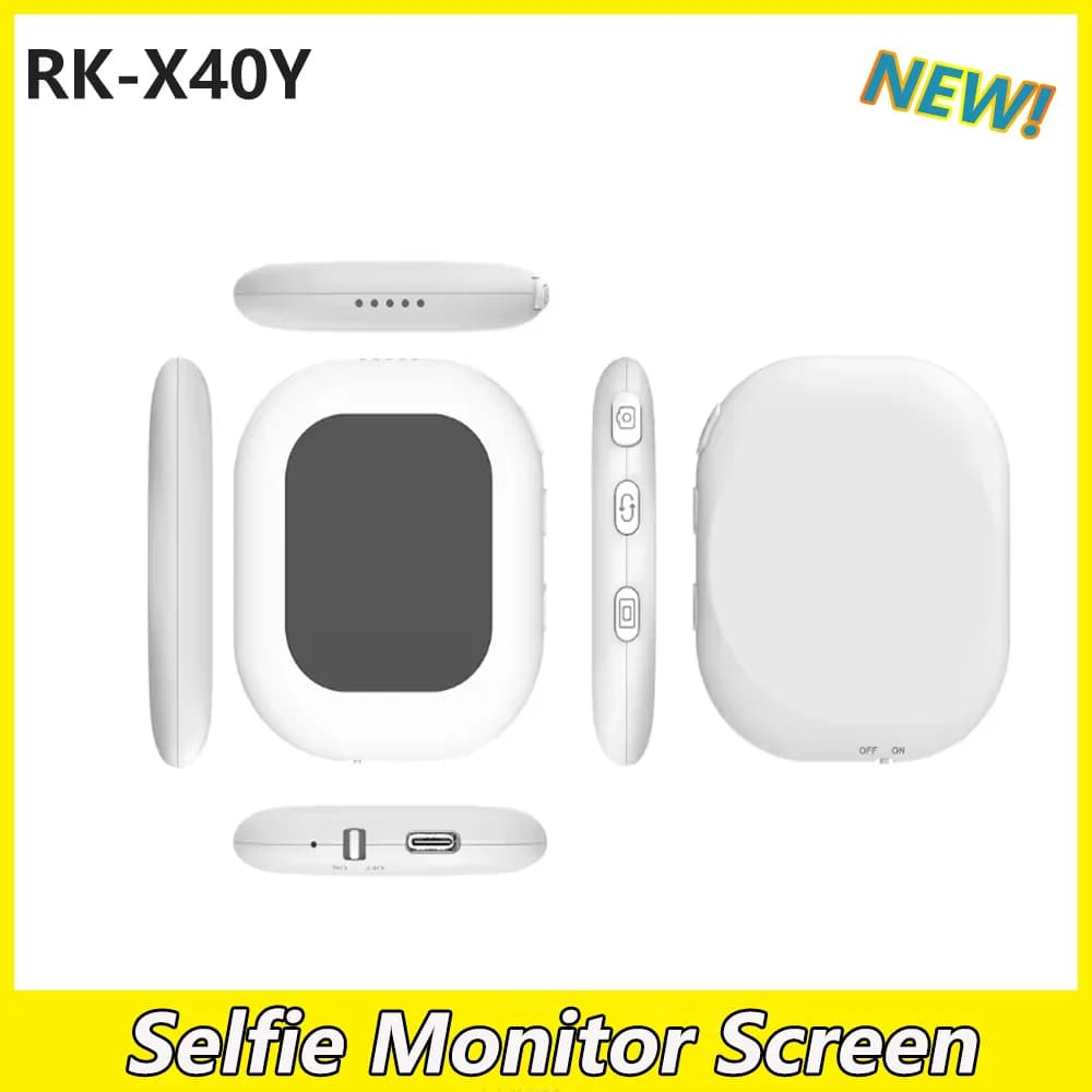 RK-X40Y Mini proiettore magnetico per schermo per telefono cellulare 296x240Pixe Mirroring per schermo per selfie wireless per IOS 9.0 Android 2.0